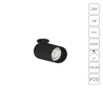Подсветка для витрин и полок Arte Lamp PRESTO A6381PL-1BK