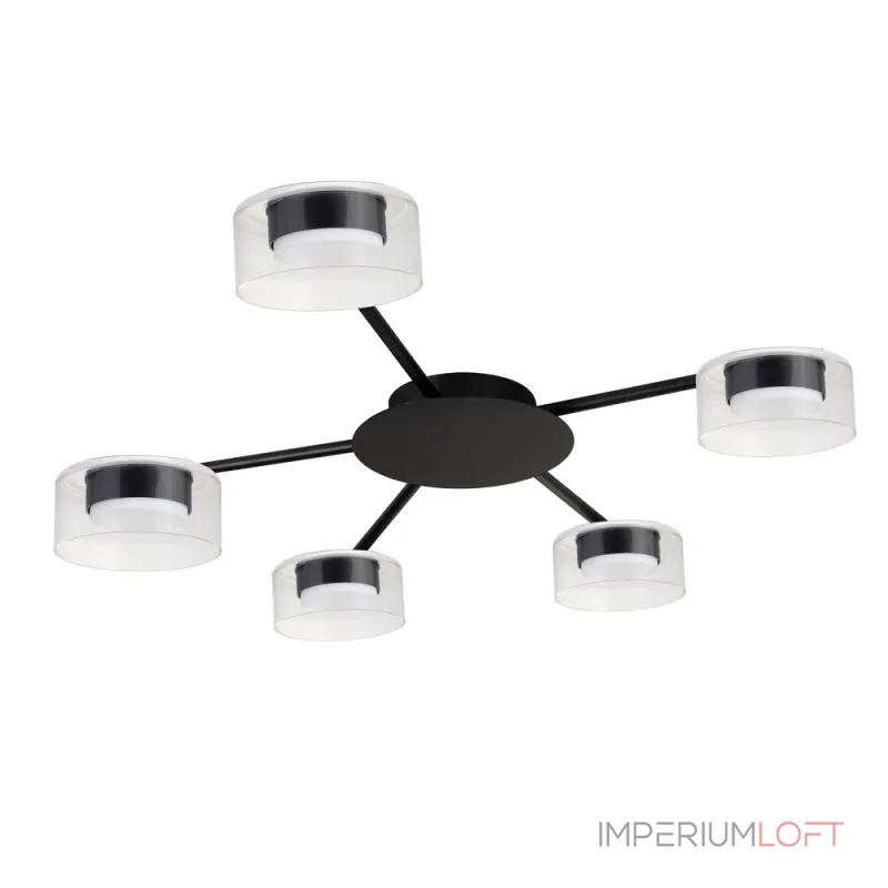 Потолочная люстра Arte Lamp ALIUS A8042PL-5BK Потолочная люстра Arte Lamp ALIUS A8042PL-5BK