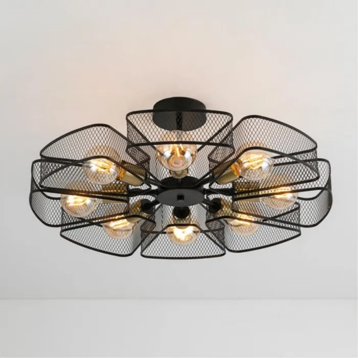 Потолочная люстра Arte Lamp MAASYM A7044PL-8BK от ImperiumLoft