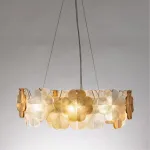 Подвесная люстра ARTE LAMP MALLIKA A4077SP-7GO