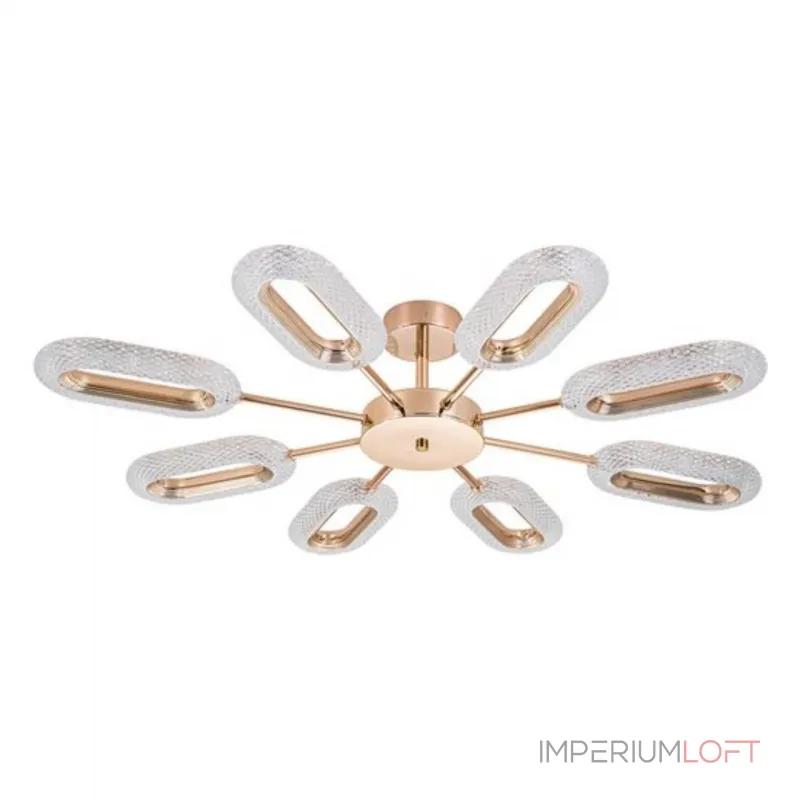 Потолочная люстра ARTE LAMP OVALE A2489PL-8GO