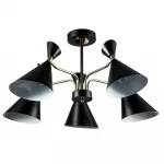 Светильник потолочный ARTE LAMP WELLINGTON A2711PL-5BK