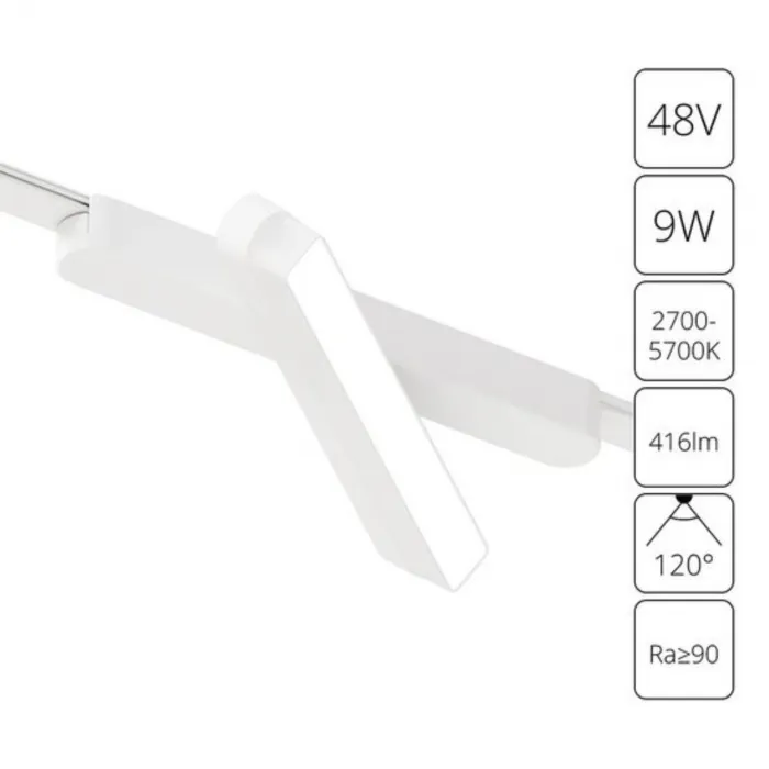 Магнитный трековый светильник Arte Lamp RAPID SMART A2960PL-1WH от ImperiumLoft