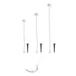 Грунтовый светильник Arte Lamp MOTUS A1081PA-3WH
