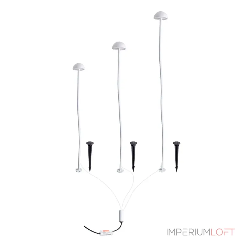 Грунтовый светильник Arte Lamp MOTUS A1081PA-3WH