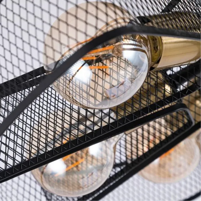 Потолочная люстра Arte Lamp MAASYM A7044PL-8BK от ImperiumLoft