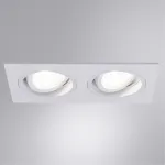 Точечный встраиваемый светильник ARTE LAMP TARF A2178PL-2WH