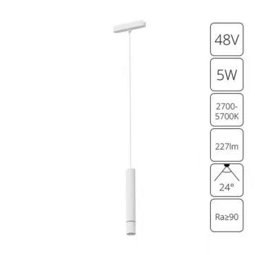 Магнитный трековый светильник Arte Lamp RAPID SMART A2959PL-1WH Магнитный трековый светильник Arte Lamp RAPID SMART A2959PL-1WH