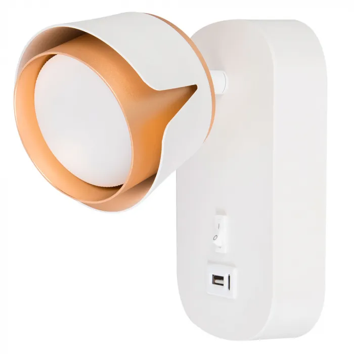 Светильник настенный ARTE LAMP A8026AP-1WH от ImperiumLoft
