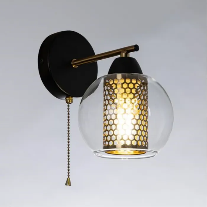 Бра Arte Lamp MANCHESTER A7045AP-1BK от ImperiumLoft