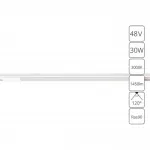 Магнитный трековый светильник Arte Lamp OPTIMA A7285PL-1WH