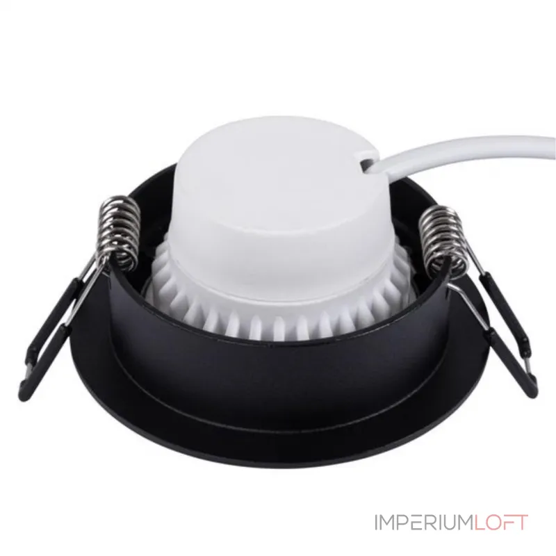 Точечный встраиваемый светильник Arte Lamp MIRA A2861PL-1BK