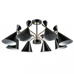 Светильник потолочный ARTE LAMP WELLINGTON A2711PL-8BK