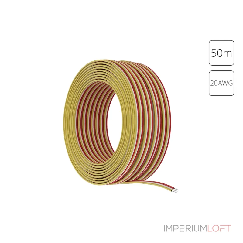Провод 3-жильный для светодиодной ленты MIX 50м 20AWG A20-3W Arte Lamp STRIP-ACCESSORIES A20-3W