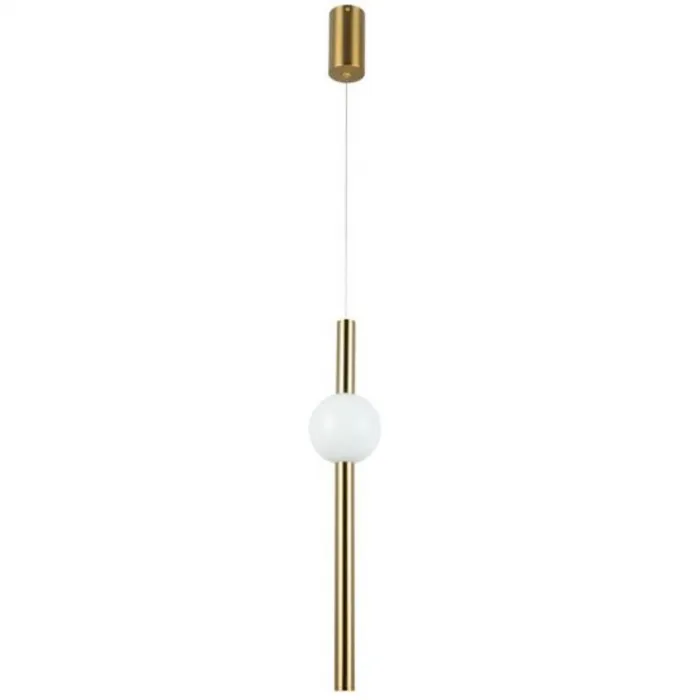 Подвесной светильник Divinare Cliff 1125/01 SP-10 Цвет плафонов белый Цвет арматуры золото от ImperiumLoft