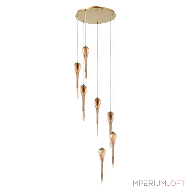 Подвесная люстра Arte Lamp WATERFALL A1577SP-7GO