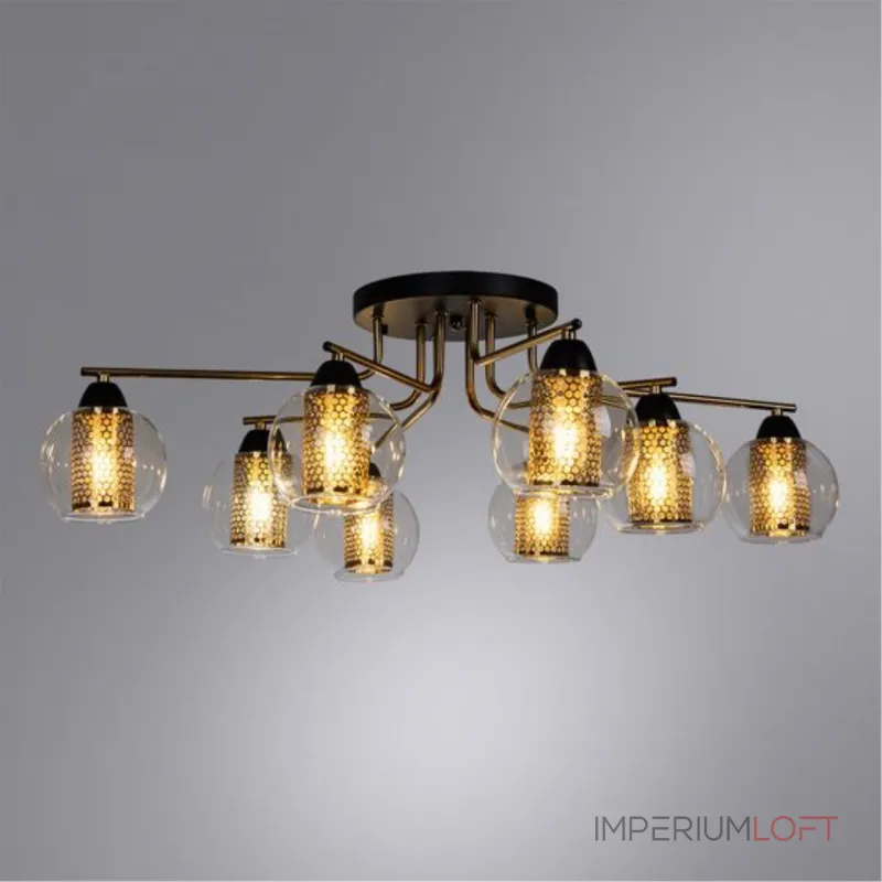 Потолочная люстра Arte Lamp MANCHESTER A7045PL-8BK Потолочная люстра Arte Lamp MANCHESTER A7045PL-8BK