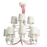 Подвесная люстра ARTE LAMP SERGIO A3325LM-8-4WH