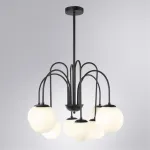 Люстра на штанге Arte Lamp MEBSUTA A1675LM-8BK