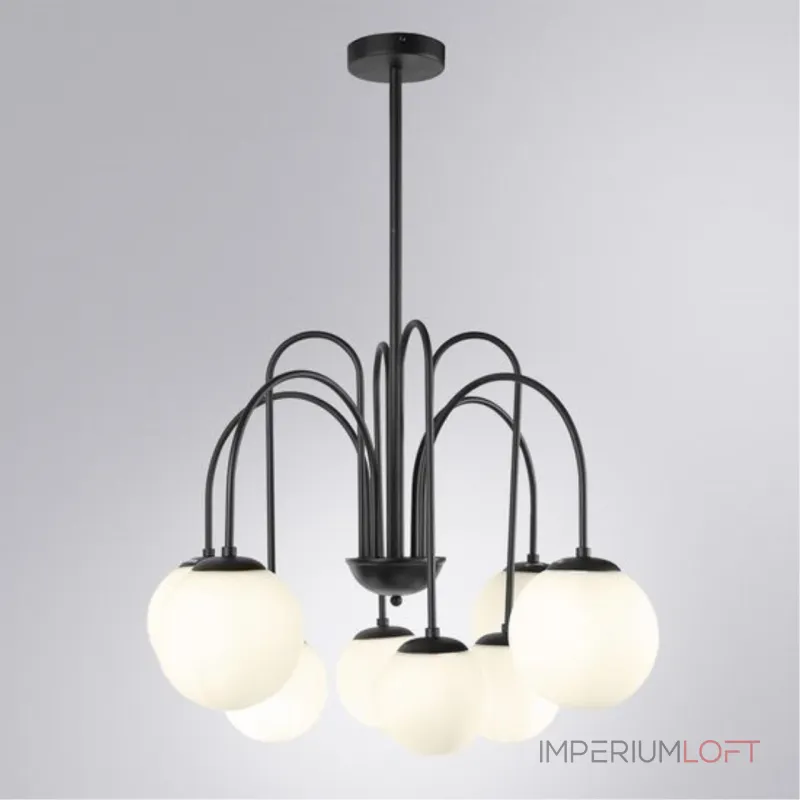 Люстра на штанге Arte Lamp MEBSUTA A1675LM-8BK Люстра на штанге Arte Lamp MEBSUTA A1675LM-8BK