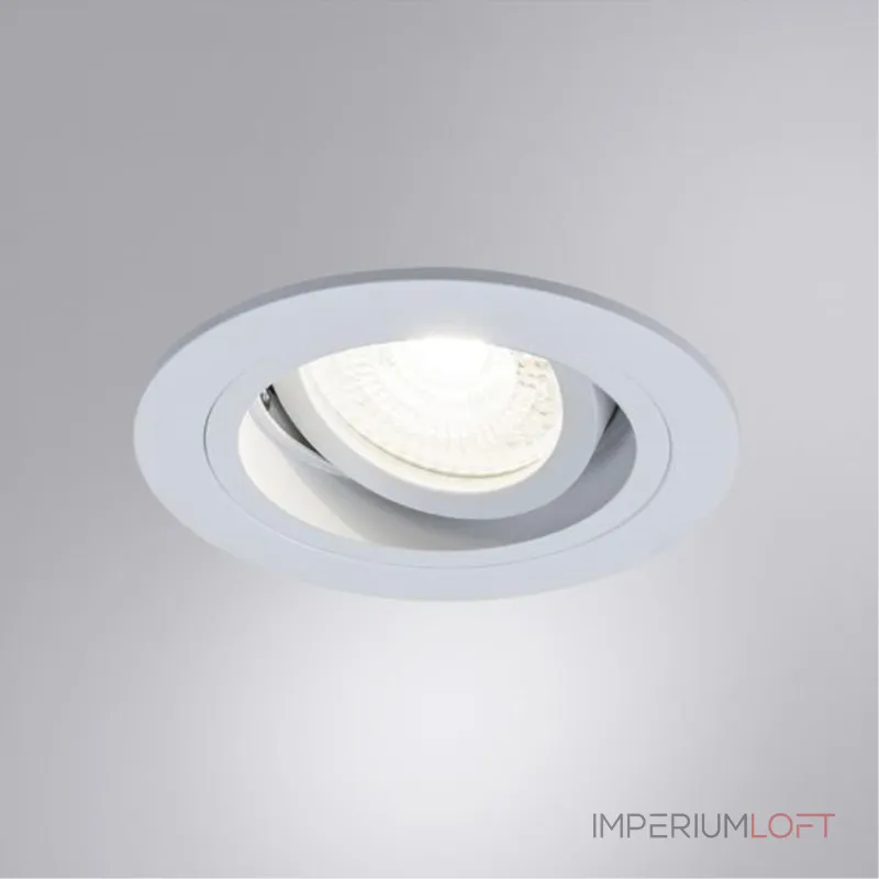 Точечный встраиваемый светильник ARTE LAMP TARF A2177PL-1WH