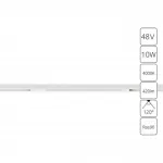 Магнитный трековый светильник Arte Lamp OPTIMA A7263PL-1WH