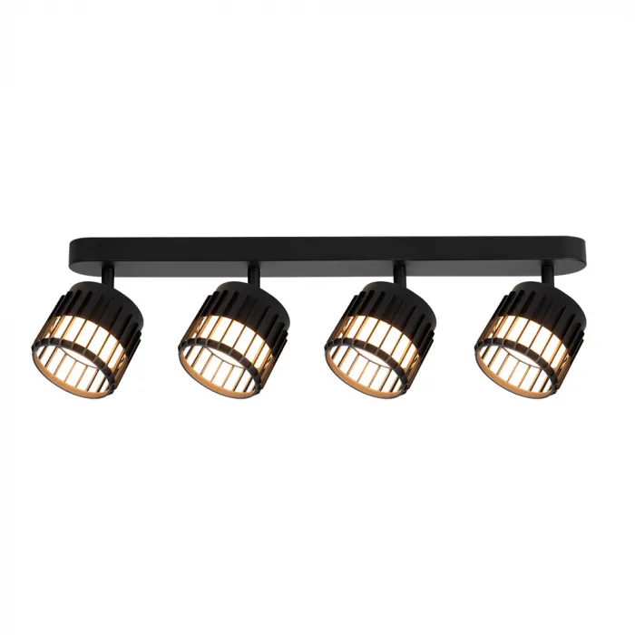 Светильник потолочный ARTE LAMP A8031PL-4BK от ImperiumLoft