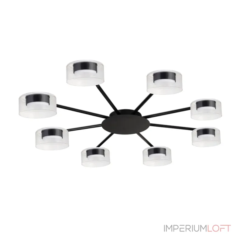 Потолочная люстра Arte Lamp ALIUS A8042PL-8BK Потолочная люстра Arte Lamp ALIUS A8042PL-8BK
