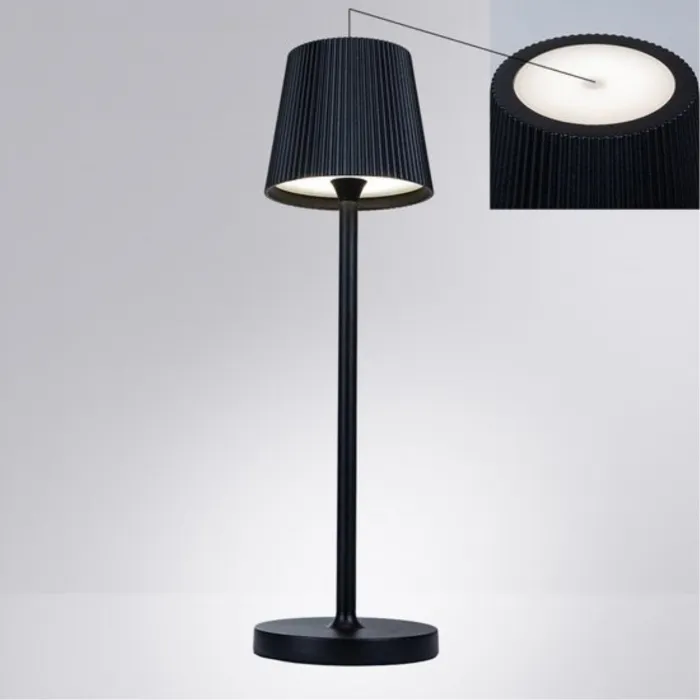 Уличный настольный светильник Arte Lamp FUYUE A1616LT-1BK от ImperiumLoft