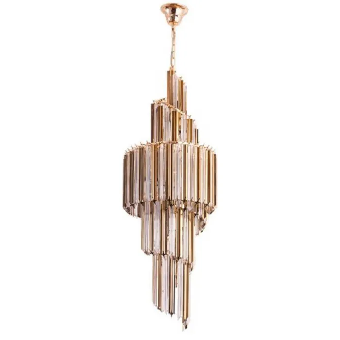 Подвесной светильник Divinare Frizzante 1683/01 LM-11 Цвет плафонов золото Цвет арматуры золото от ImperiumLoft