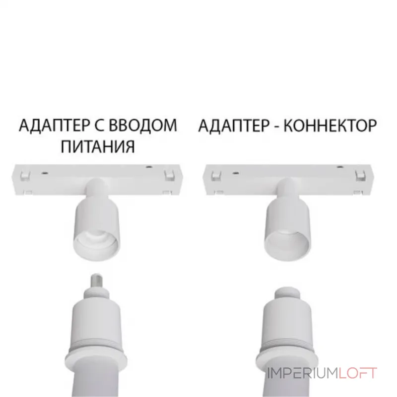 Адаптер с вводом питания Linea Optima Для гибкого неона Loop A492033-1