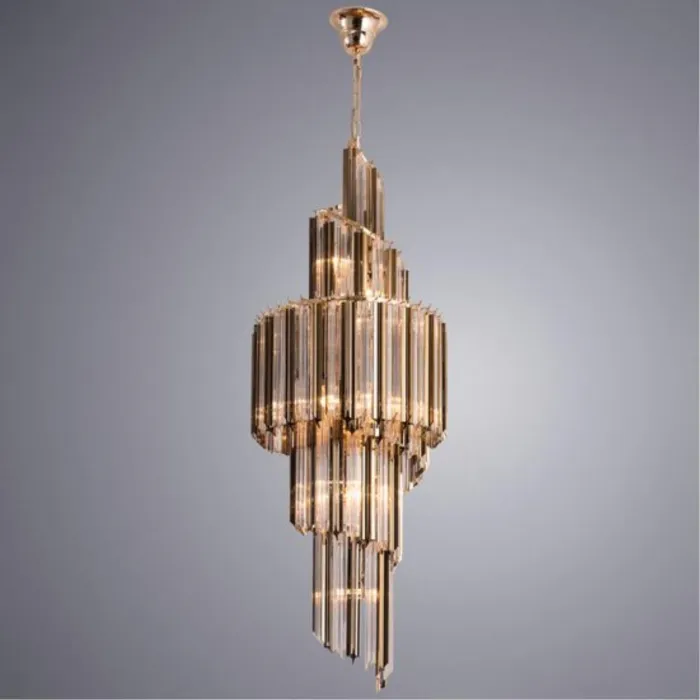 Подвесной светильник Divinare Frizzante 1683/01 LM-11 Цвет плафонов золото Цвет арматуры золото от ImperiumLoft