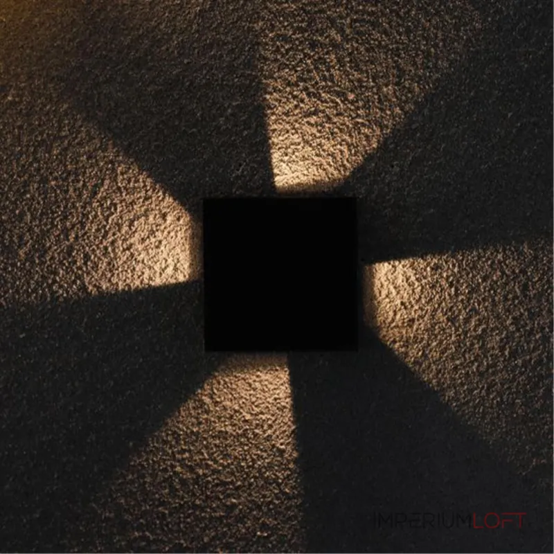 Фасадный светильник Arte Lamp ALGOL A1445AL-4BK