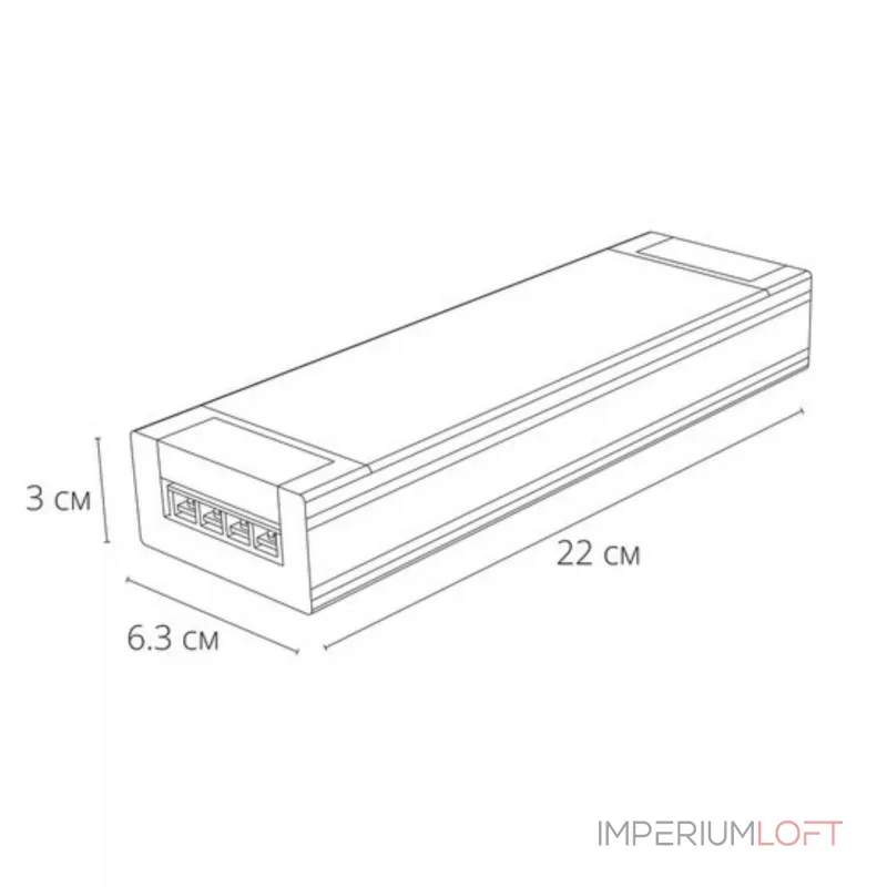 Блок питания 48V 250W 5.2А Arte Lamp PRO A481405