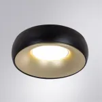 Точечный встраиваемый светильник Arte Lamp HEZE A6666PL-1BK