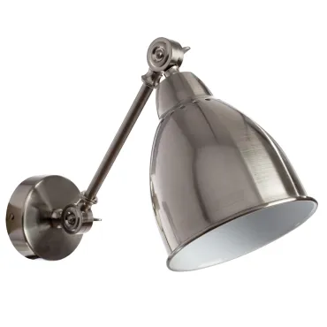 Бра Arte Lamp BRACCIO A2054AP-1SS Бра Arte Lamp BRACCIO A2054AP-1SS