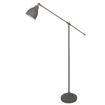 Торшер Arte Lamp BRACCIO A2054PN-1GY Торшер Arte Lamp BRACCIO A2054PN-1GY