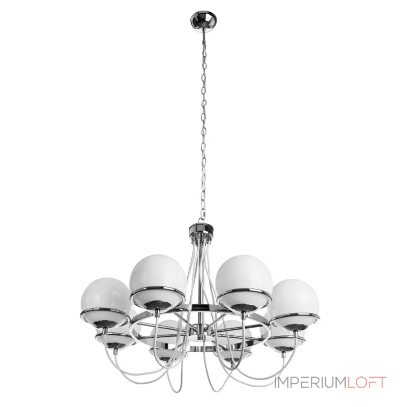 Подвесная люстра Arte Lamp Bergamo A2990LM-8CC Подвесная люстра Arte Lamp Bergamo A2990LM-8CC