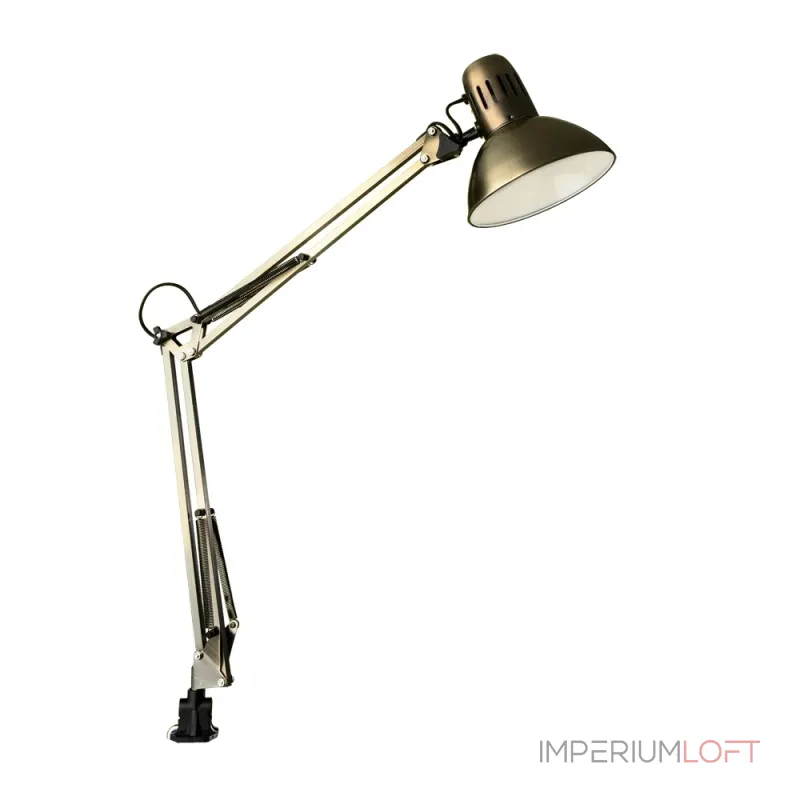 Офисная настольная лампа Arte Lamp SENIOR A6068LT-1AB Офисная настольная лампа Arte Lamp SENIOR A6068LT-1AB