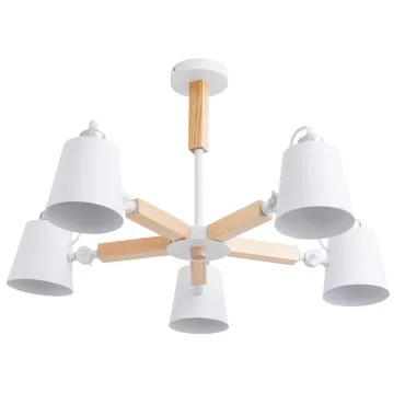 Люстра на штанге Arte Lamp 7141 A7141PL-5WH Люстра на штанге Arte Lamp 7141 A7141PL-5WH