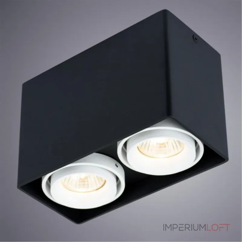 Точечный накладной светильник Arte Lamp PICTOR A5655PL-2BK