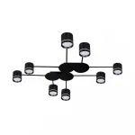Светильник потолочный ARTE LAMP A8024PL-8BK