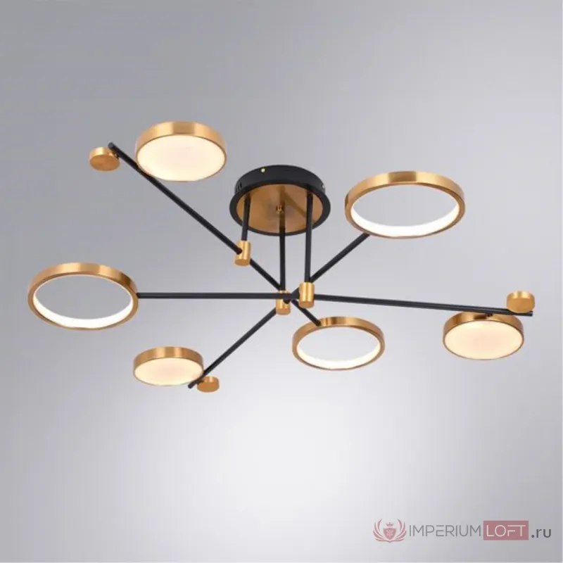 Потолочная люстра Arte Lamp HOLLYA1364PL-6PB от ImperiumLoft