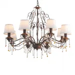 Подвесная люстра ARTE LAMP MEDICI A9468LM-8BR