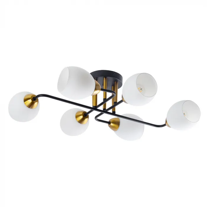 Светильник потолочный Arte Lamp ANDREA A8141PL-6BK от ImperiumLoft