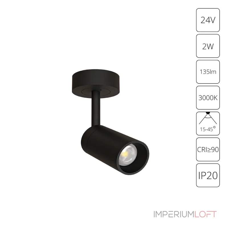 Подсветка для витрин и полок Arte Lamp PRESTO A6391PL-1BK Подсветка для витрин и полок Arte Lamp PRESTO A6391PL-1BK