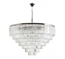 Подвесной светильник Divinare Nova 3001/02 LM-25 Цвет плафонов прозрачный Цвет арматуры хром