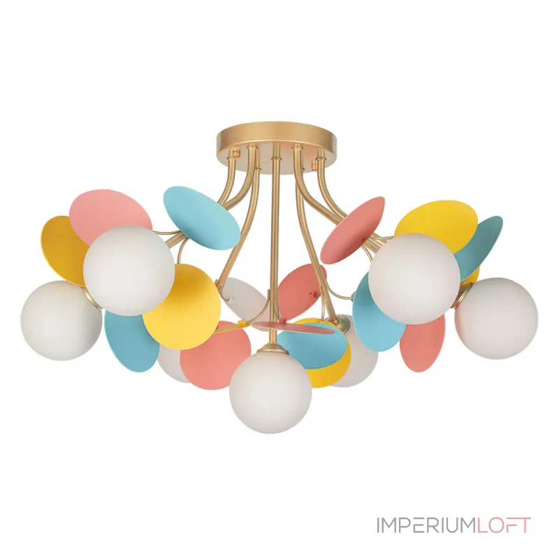 Светильник потолочный Arte Lamp PEACOCK A1369PL-7MD