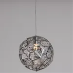 Подвесной светильник Divinare Mosaico 1012/02 SP-1 Цвет арматуры хром Цвет плафонов хром от ImperiumLoft
