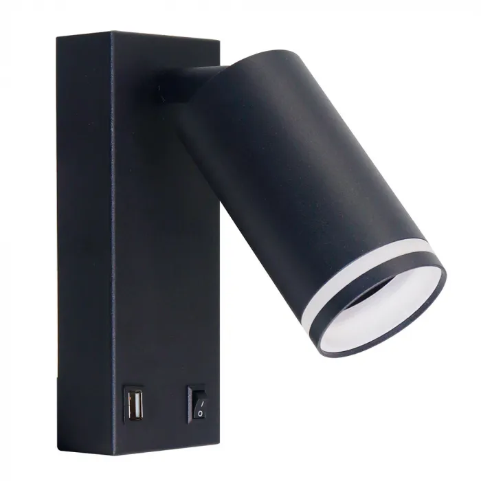 Настенные светильники Arte Lamp IMAI A2364AP-1BK от ImperiumLoft